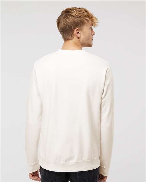 Independent Trading Co. SS3000 Unisex Midweight Crewneck Sweatshirt - Back view
