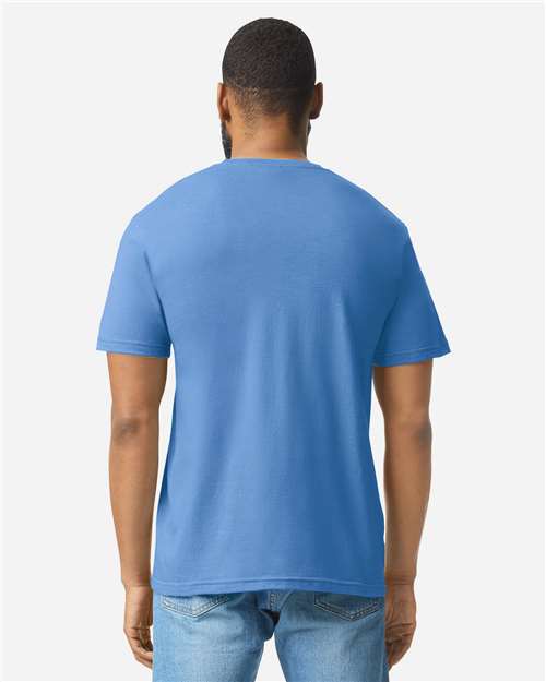 Gildan 64000CVC Unisex Softstyle? CVC T-Shirt - Back view
