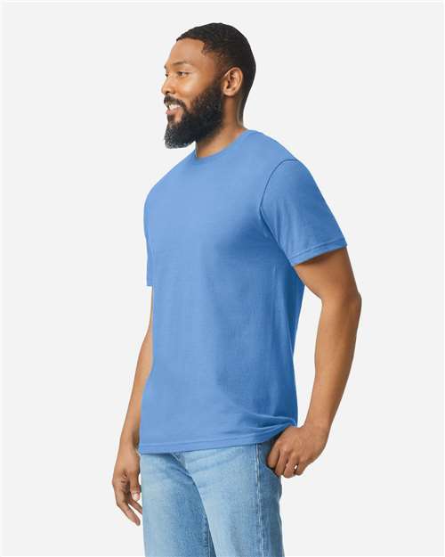 Gildan 64000CVC Unisex Softstyle? CVC T-Shirt - Side view
