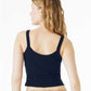 BELLA  CANVAS 1012 Women's Micro Rib Spaghetti Strap Tank - Back view