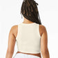 BELLA  CANVAS 1019 Women's Micro Rib Racer Tank - Back view