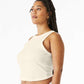 BELLA  CANVAS 1019 Women's Micro Rib Racer Tank - Side view