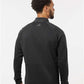 Adidas A587 Men's Performance Quarter-Zip Pullover - Back view