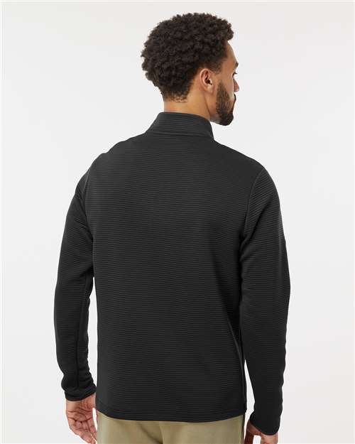 Adidas A588 Men's Spacer Quarter-Zip Pullover - Back view