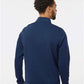 Adidas A588 Men's Spacer Quarter-Zip Pullover - Back view