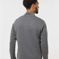 Adidas A588 Men's Spacer Quarter-Zip Pullover - Back view