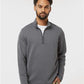 Adidas A588 Men's Spacer Quarter-Zip Pullover - Front view
