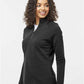Adidas A589 Women's Spacer Quarter-Zip Pullover - Side view