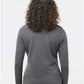Adidas A589 Women's Spacer Quarter-Zip Pullover - Back view