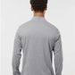 Adidas A401 Men's Ultimate365 Lightweight Quarter-Zip Pullover - Back view