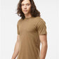 LAT 6901 Women's Eco Revive? Three-Season Triblend Fleece Full-Zip Hooded Sweatshirt - Side view