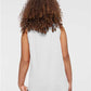 LAT 2692 Girls' Relaxed Fine Jersey Tank - Back view