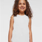 LAT 2692 Girls' Relaxed Fine Jersey Tank - Front view