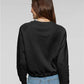 LAT 3528 Women's Relaxed Boxy Crewneck Sweatshirt - Back view