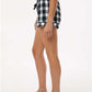Boxercraft BW6501 Women's Flannel Shorts - Side view