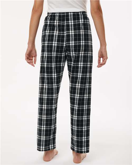 Boxercraft BW6620 Women's Haley Flannel Pants - Back view