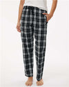 Boxercraft BW6620 Women's Haley Flannel Pants - Front view