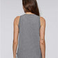 LAT 3592 Women's Relaxed Fine Jersey Tank - Back view