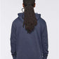 LAT 6936 Unisex Vintage Wash Hoodie Sweatshirt - Back view