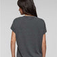 LAT 3502 Women's Vintage Wash Tee - Back view