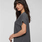LAT 3502 Women's Vintage Wash Tee - Side view