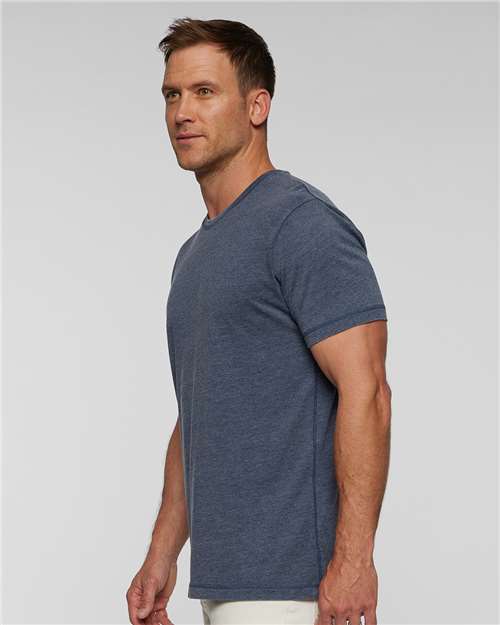 LAT 6902 Unisex Vintage Wash Tee - Side view