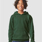 Gildan SF500B Youth Softstyle? Midweight Hooded Sweatshirt - Front view