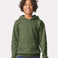 Gildan SF500B Youth Softstyle? Midweight Hooded Sweatshirt - Front view