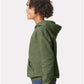 Gildan SF500B Youth Softstyle? Midweight Hooded Sweatshirt - Side view