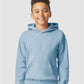 Gildan SF500B Youth Softstyle? Midweight Hooded Sweatshirt - Front view