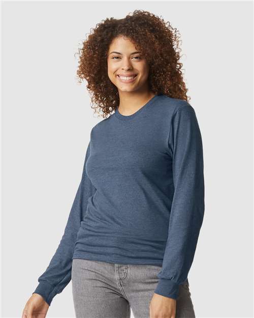 Gildan 64440CVC Unisex Softstyle? CVC Long Sleeve T-Shirt - Front view