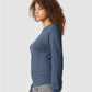Gildan 64440CVC Unisex Softstyle? CVC Long Sleeve T-Shirt - Side view