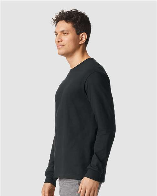 Gildan 64440CVC Unisex Softstyle? CVC Long Sleeve T-Shirt - Side view