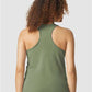 Gildan 64220LCVC Women's Softstyle? CVC Racerback Tank Top - Back view