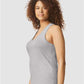 Gildan 64220LCVC Women's Softstyle? CVC Racerback Tank Top - Side view