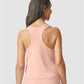 Gildan 64220LCVC Women's Softstyle? CVC Racerback Tank Top - Back view