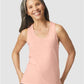 Gildan 64220LCVC Women's Softstyle? CVC Racerback Tank Top - Front view