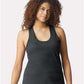 Gildan 64220LCVC Women's Softstyle? CVC Racerback Tank Top - Front view