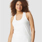 Gildan 64220LCVC Women's Softstyle? CVC Racerback Tank Top - Front view