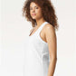 Gildan 64220LCVC Women's Softstyle? CVC Racerback Tank Top - Side view