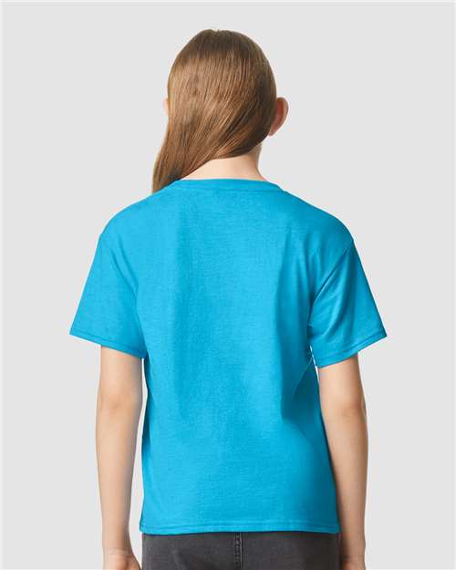 Gildan 64000BCVC Youth Softstyle? CVC T-Shirt - Back view