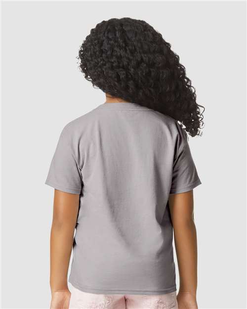 Gildan 64000BCVC Youth Softstyle? CVC T-Shirt - Back view