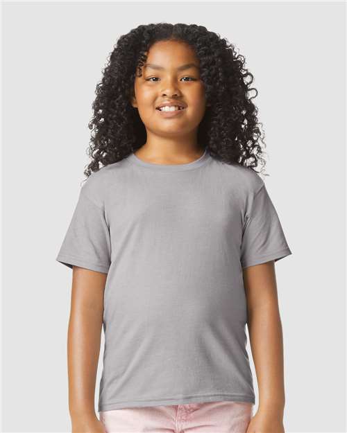 Gildan 64000BCVC Youth Softstyle? CVC T-Shirt - Front view