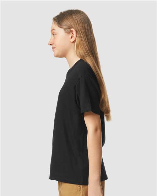 Gildan 64000BCVC Youth Softstyle? CVC T-Shirt - Side view
