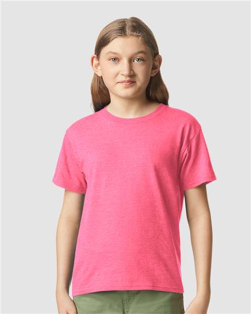 Gildan 64000BCVC Youth Softstyle? CVC T-Shirt - Front view