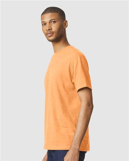 Gildan 64000CVC Unisex Softstyle? CVC T-Shirt - Side view