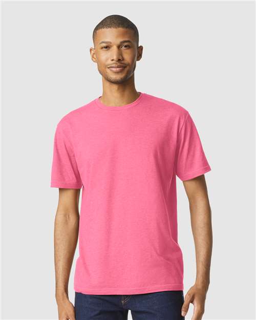 Gildan 64000CVC Unisex Softstyle? CVC T-Shirt - Front view