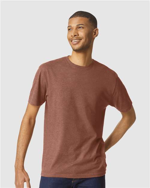 Gildan 64000CVC Unisex Softstyle? CVC T-Shirt - Front view