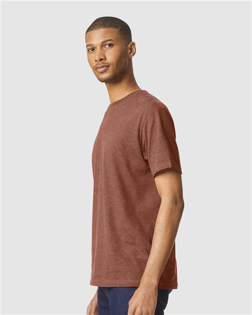 Gildan 64000CVC Unisex Softstyle? CVC T-Shirt - Side view