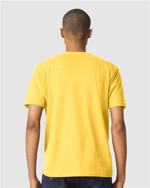 Gildan 64000CVC Unisex Softstyle? CVC T-Shirt - Back view